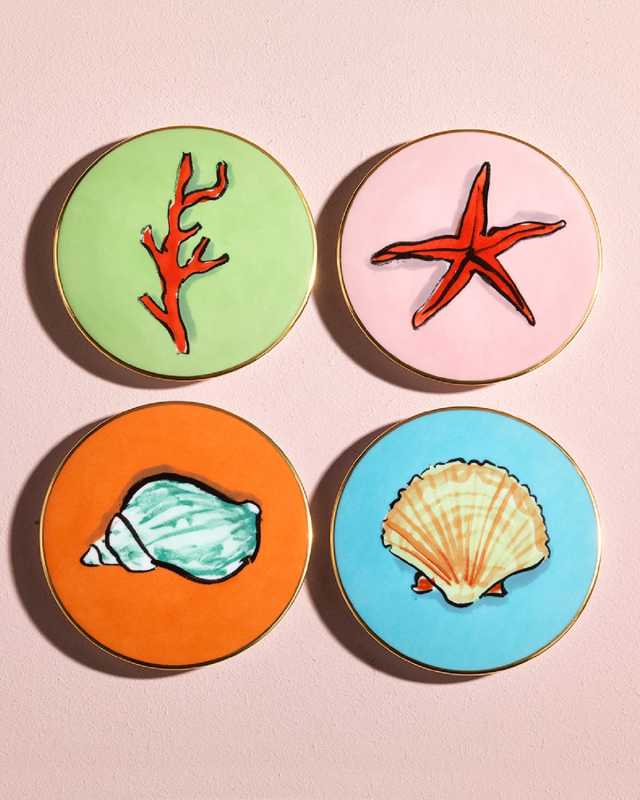 Il Viaggio di Nettuno Coasters, Set of 4